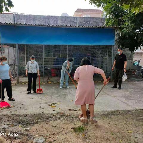 万宁市支付局组织开展“爱国、爱海南、爱家乡、爱家庭”卫生大整治活动