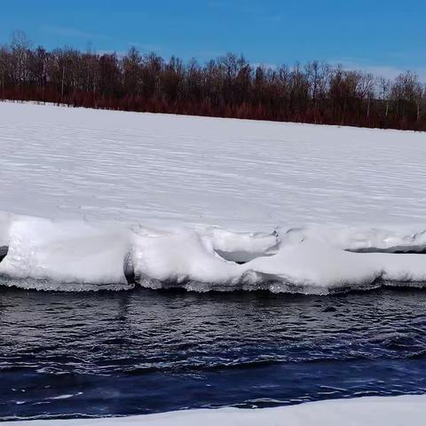 初春三月的呼玛河