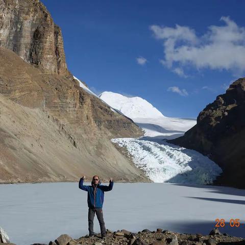 喜马拉雅山的风（中）~~~西藏普姆雍错，卓木拉日雪山，曲登尼玛冰川