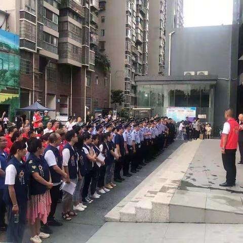 西华街道府河新居社区迎大庆、防风险、保安全、保稳定专项整治行动