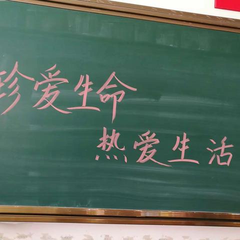 新滩镇小学三年级二班“珍爱生命，热爱生活”主题班会