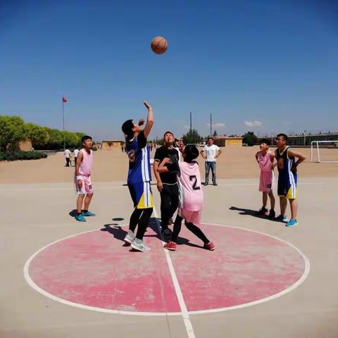 青春无畏，逐梦扬威---记黑水联合中学第二届男子篮球赛开幕