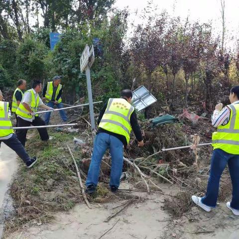 黄良街道 加强河道治理 提升整体环境