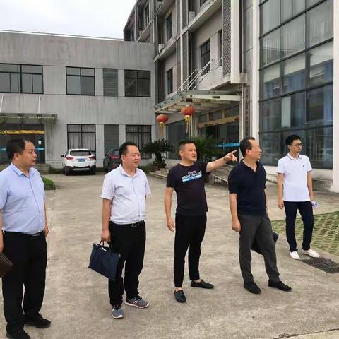 程凯副局长带领外贸口相关人员开展工作调研