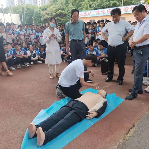 心手相连，点亮生命～青州西书院北校区学校急救培训纪事