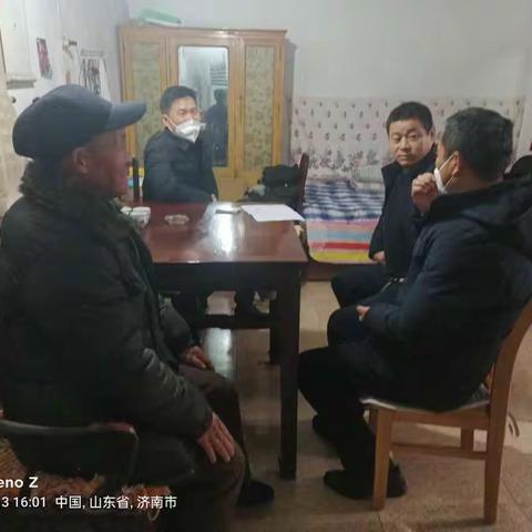 唐王街道退役军人服务站春节走访慰问活动