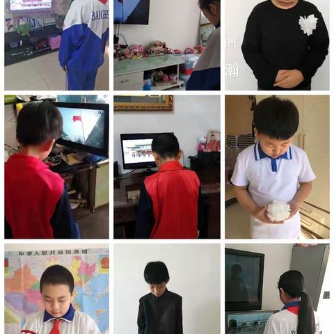 “缅怀先烈、纪念战‘疫’英雄”实验小学清明节网上祭奠活动