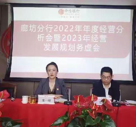 廊坊分行成功召开2022年年度经营分析会暨2023年经营发展规划务虚会