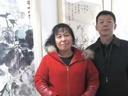 画坛伉俪刘玲贾宝萍参展中国美术家协会(国展)部分作品欣赏