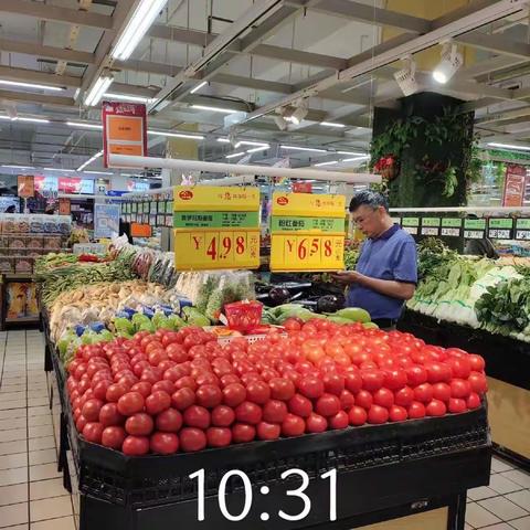 生鲜区4月21日营运检查问题图片及整改图片