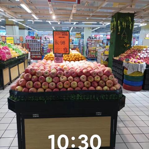 孝昌店生鲜区11月25日营运检查问题图片及整改图片