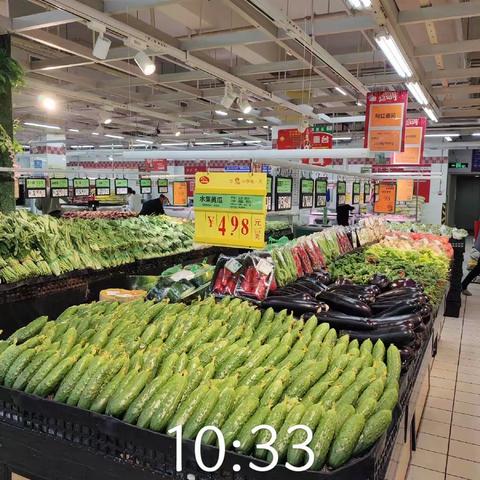 孝昌店生鲜区9月23日营运检查问题图片及整改图片