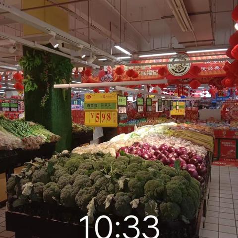 孝昌店生鲜区1月6日营运检查问题图片及整改图片