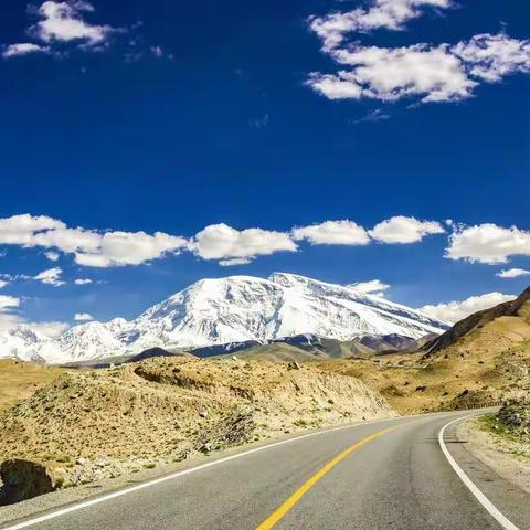 友谊路上景如画