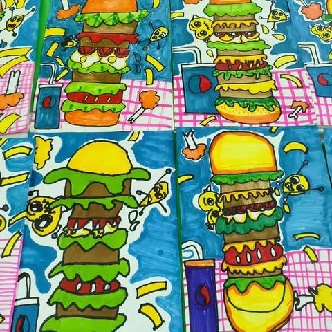 下午三级班《超级美味大汉堡》