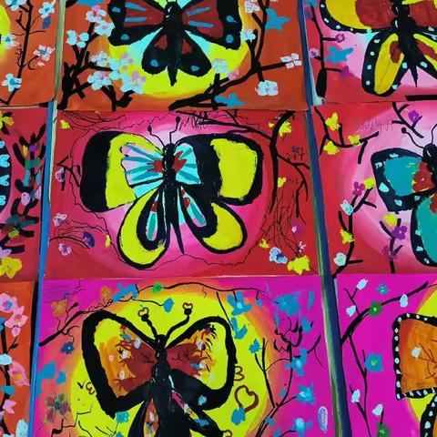 7.27日上午二级班《漂亮的蝴蝶》