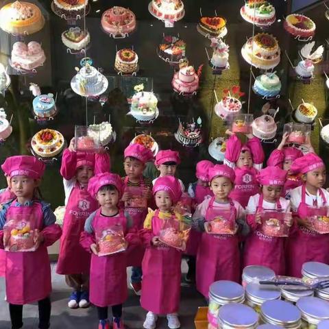 许昌市健康路幼儿园宝宝班社会实践活动之生日蛋糕制作篇