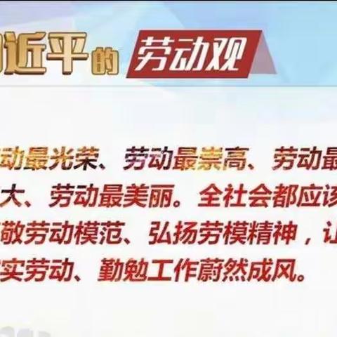 “小小少年爱劳动，收获满满，自信满满”