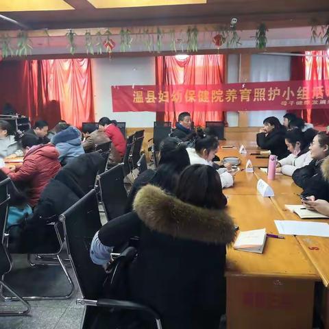 温县母子健康综合发展项目家庭养育照护小组15—17月龄专场培训会