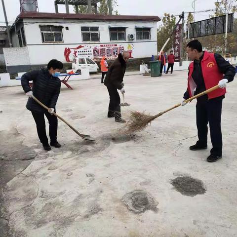 东关村环境整治活动