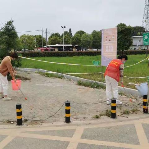 【新时代文明实践站】 “全民战疫 清洁家园”活动