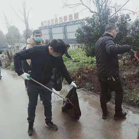 郑家咀社区开展爱国卫生运动