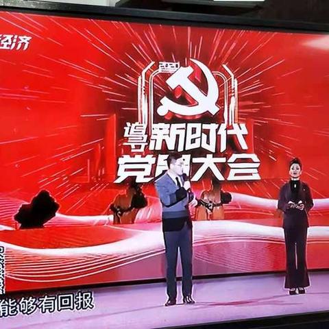 南新社区党支部组织党员观看《追寻·新时代党员大会》第三季电视党课节目