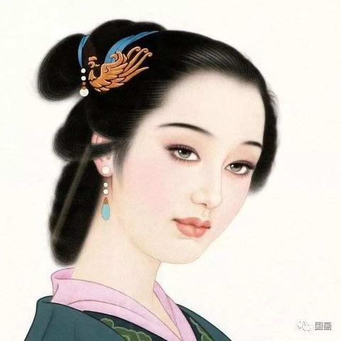 一组古典美女画，美到骨子里！!