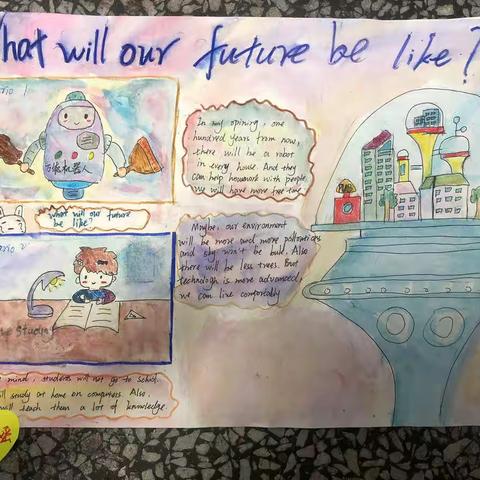 创意作业，“双减”同行——八年级英语创意作业：未来之城设计