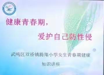 健康青春期，爱护自己防性侵——武鸣区双桥镇腾翔小学女生青春期健康知识讲座