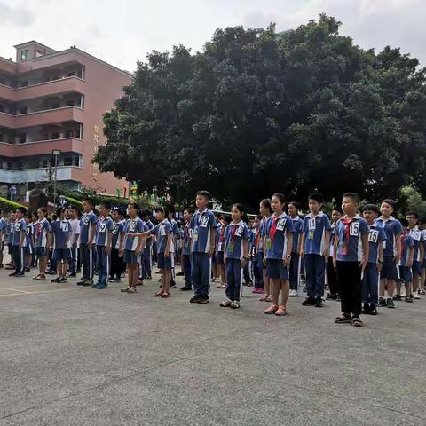 东升实验学校小学数学高段组“数学计算接力赛”