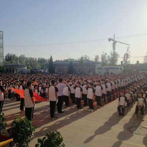 益民中学共青团入团仪式