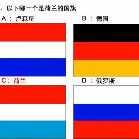 世界各国漫游猜（谜底）