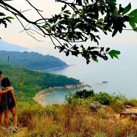 夏日到香港离岛南丫岛玩海乘凉，观赏海岛风光