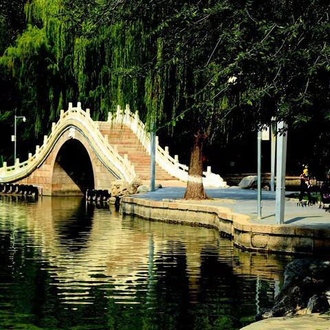 中秋时节行摄龙潭湖