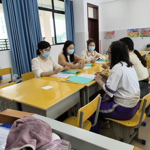 海口市白沙门小学“漫步太空”小学美术教学实践策略探究小课题组研讨会