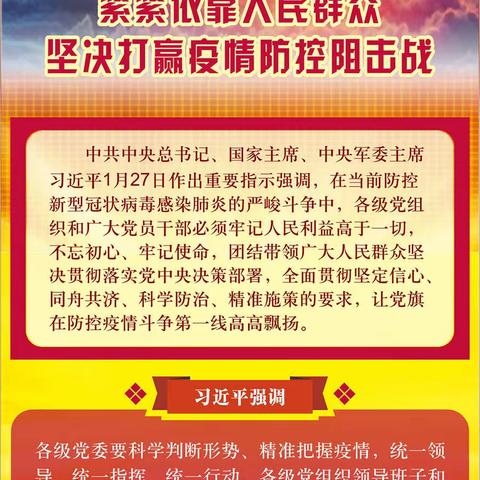 战“疫”一线党旗红  我是党员我先上