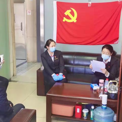 大屯路党支部积极开展党的二十大代表选举工作