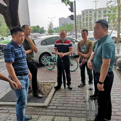 西华街道与茶店子街道、营门口街道对拟调整移交行政区域进行现场踏勘工作