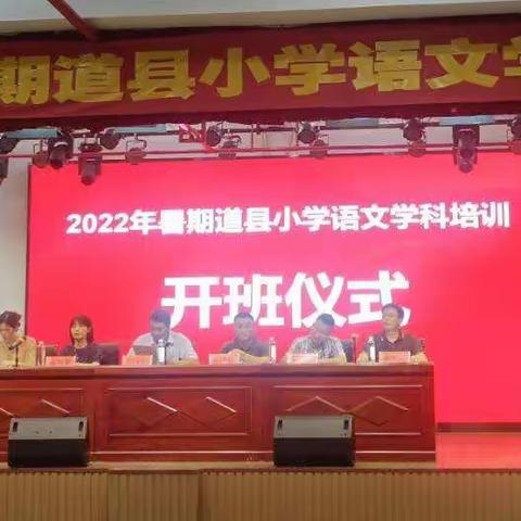 相约芙蓉，精彩无限----2022年暑期道县教育系统小学语文学科培训