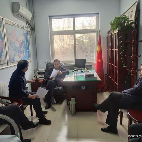 区领导王绍山调度推进招商引资工作