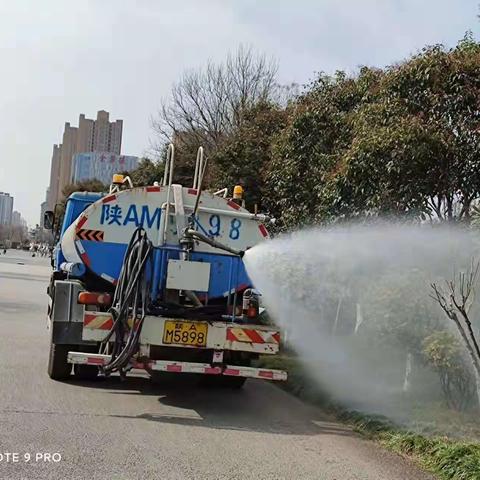 【曲江大明宫遗址】养护工作｜风吹杨柳青，春灌正当时