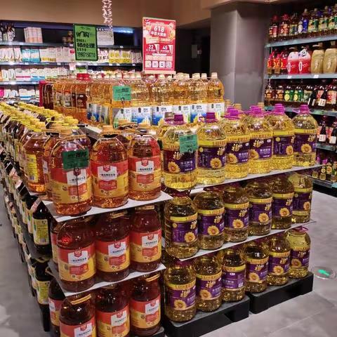 保利大都会干性食品自有品牌陈列