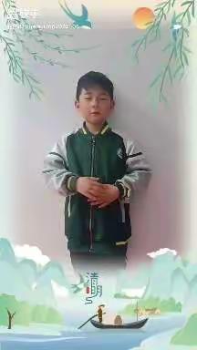 “浓情清明 浸润童心”——武台镇水沟完小清明节活动