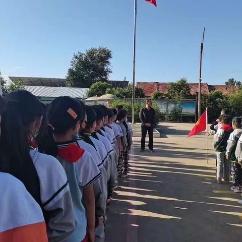 武台镇水沟完小“喜迎二十大，筑梦新时代”主题活动