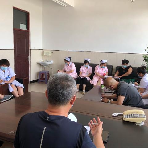 农场医院召开新冠肺炎疫情推进会议