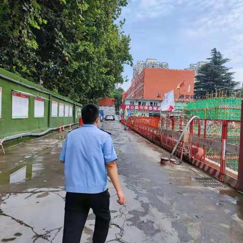 太乙路街道综网中心开展治污减霾日常巡查工作