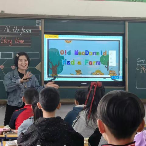 【能力作风建设年】共思，共享，共成长——谢旗营镇扈庄小学英语听评课活动