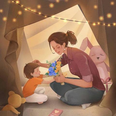 《浓情五月，感恩母爱》——2021年春季蓝天英祥幼儿园母亲节活动