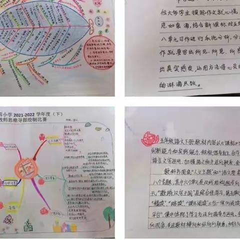 【澄城县名校+在行动】绘思维导图促学习提升